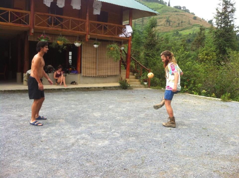 Flower Hmong Homestay Bac Ha  Exterior foto